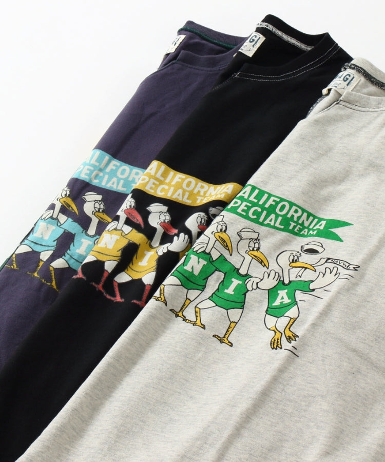 リメイク風プリントTシャツ/ 23022607
