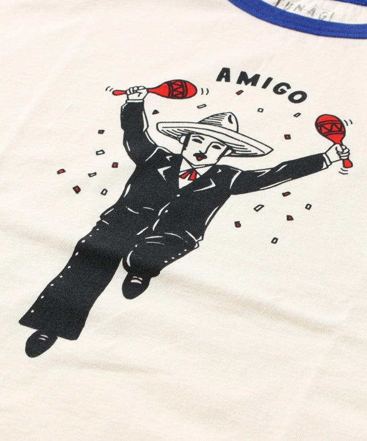 配色リンガーTシャツ/ 23032616