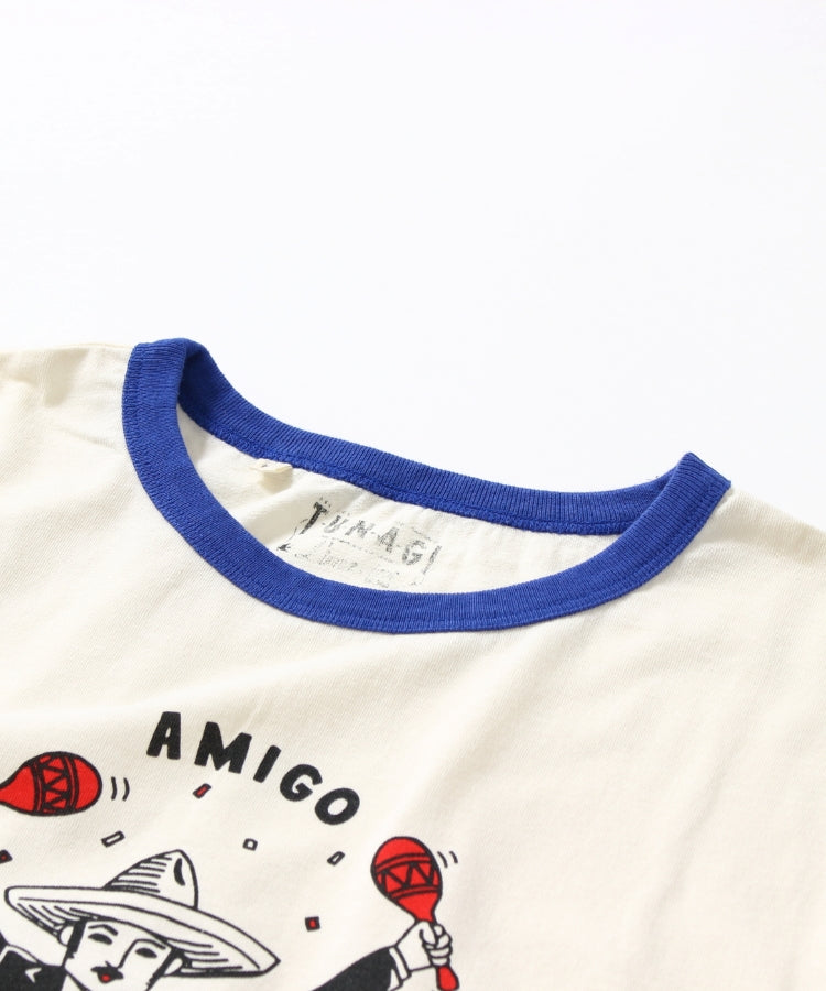 配色リンガーTシャツ/ 23032616