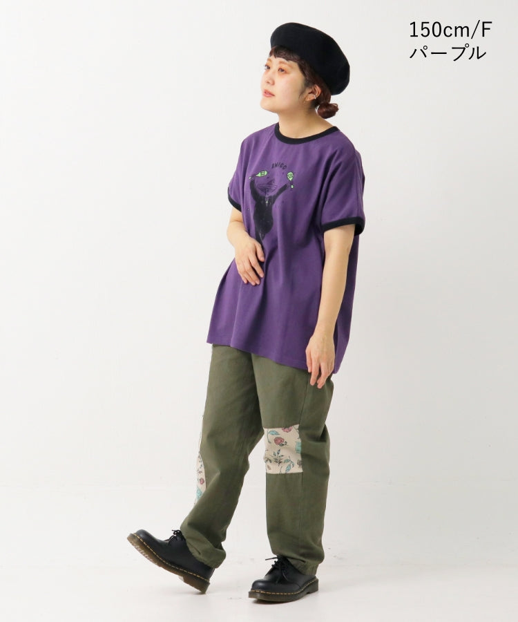 配色リンガーTシャツ/ 23032616