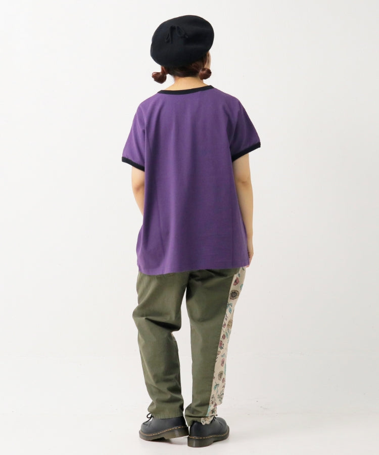 配色リンガーTシャツ/ 23032616