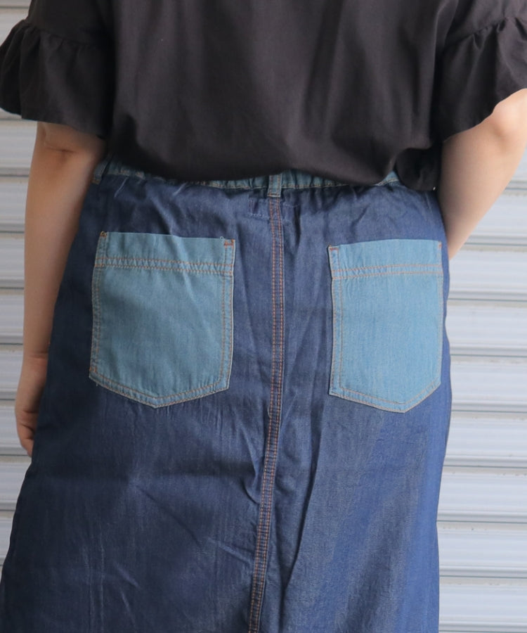 【新作】切替ギャザースカート/25034323