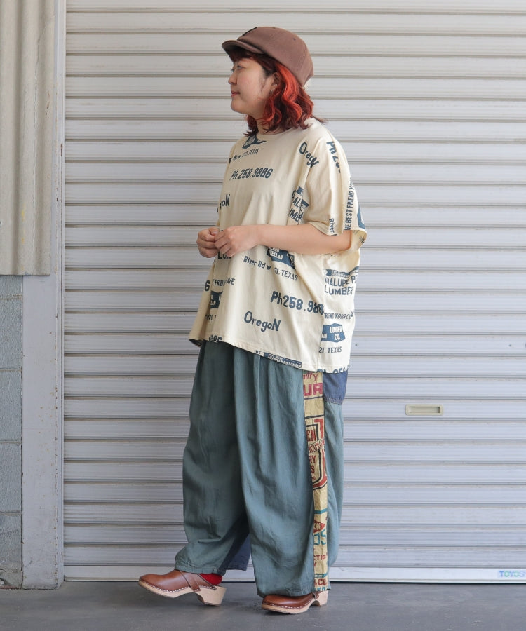 【春新作】ワイド5分袖プルオーバー/25042316