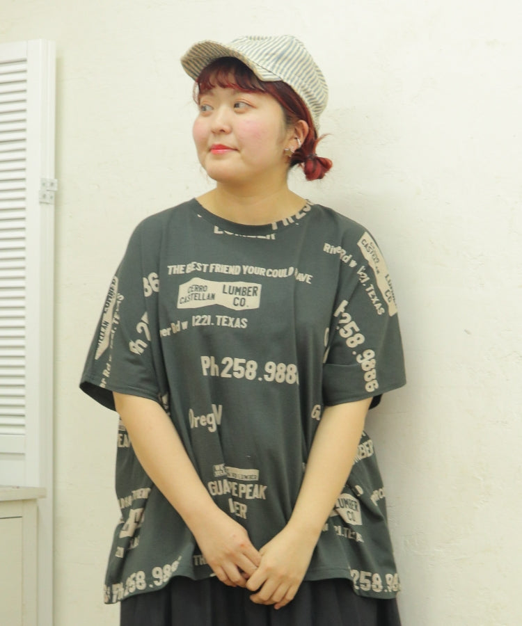 【春新作】ワイド5分袖プルオーバー/25042316