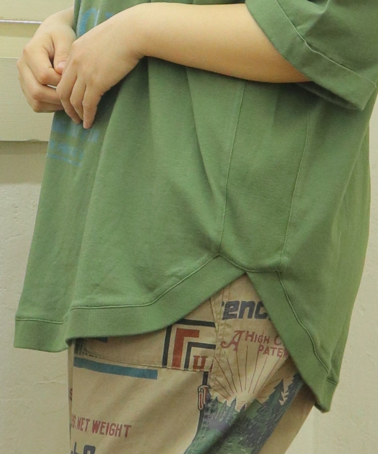 【新作】コクーン半袖チュニック/25052617