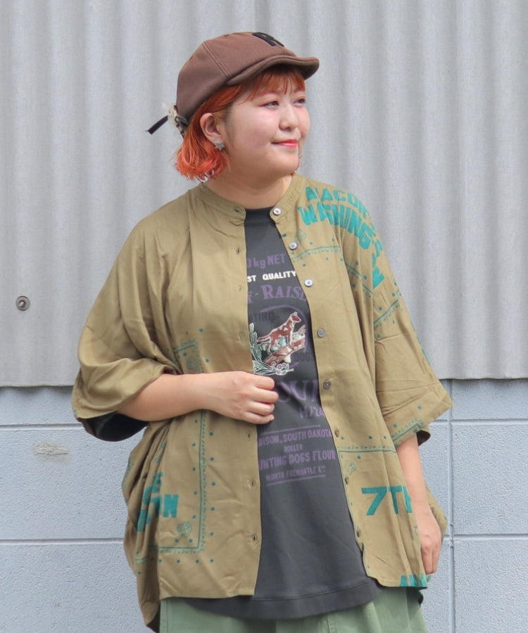 【新作】ワイドシャツ/25054315