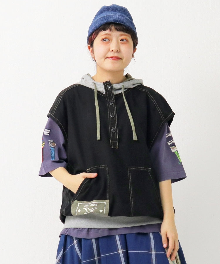 フード付きベスト / 23024310