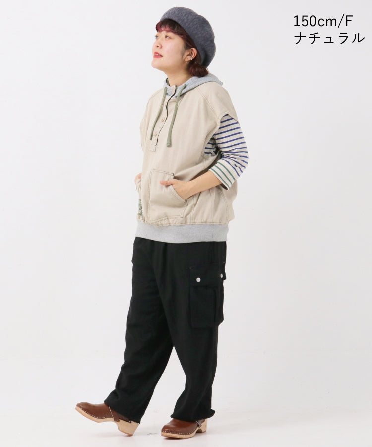 フード付きベスト / 23024310