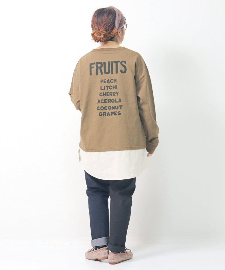【秋冬新作】 レイヤード風ロンTee/23082605