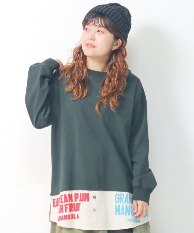 【秋冬新作】 レイヤード風ロンTee/23082605
