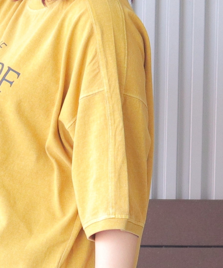 【新作】ピグメントヴィンテージ ロゴ TシャツTシャツ/ME-K51022