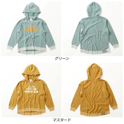 ヴィンテージ風 プルパーカー / 23012302
