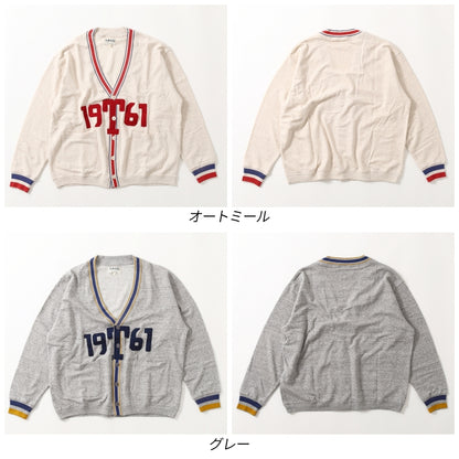 ヴィンテージ風 長袖カーディガン / 23012602
