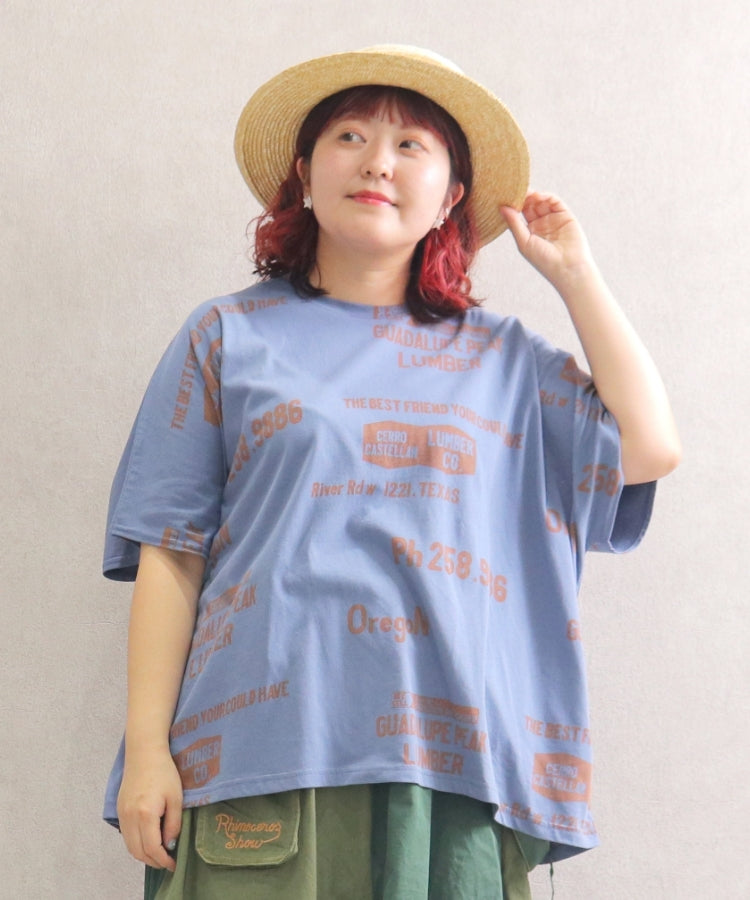 【春新作】ワイド5分袖プルオーバー/25042316