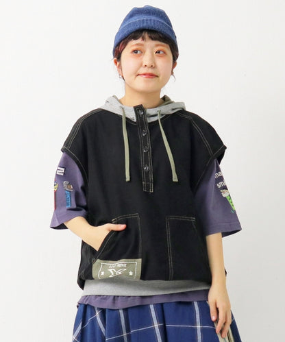 フード付きベスト / 23024310