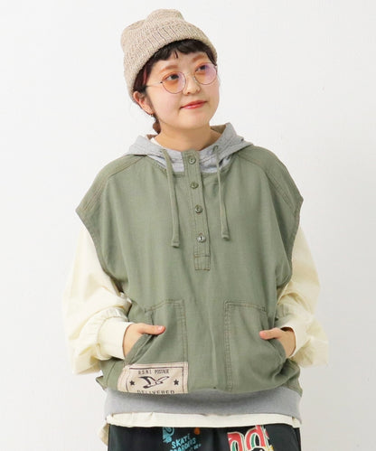フード付きベスト / 23024310