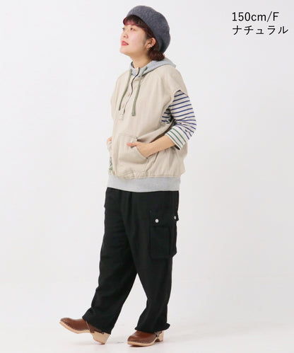 フード付きベスト / 23024310