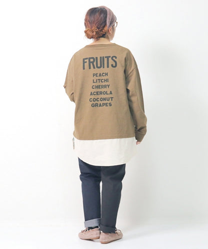 【秋冬新作】  レイヤード風ロンTee/23082605