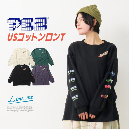 PEZコラボ 長袖ロンT / 23012624
